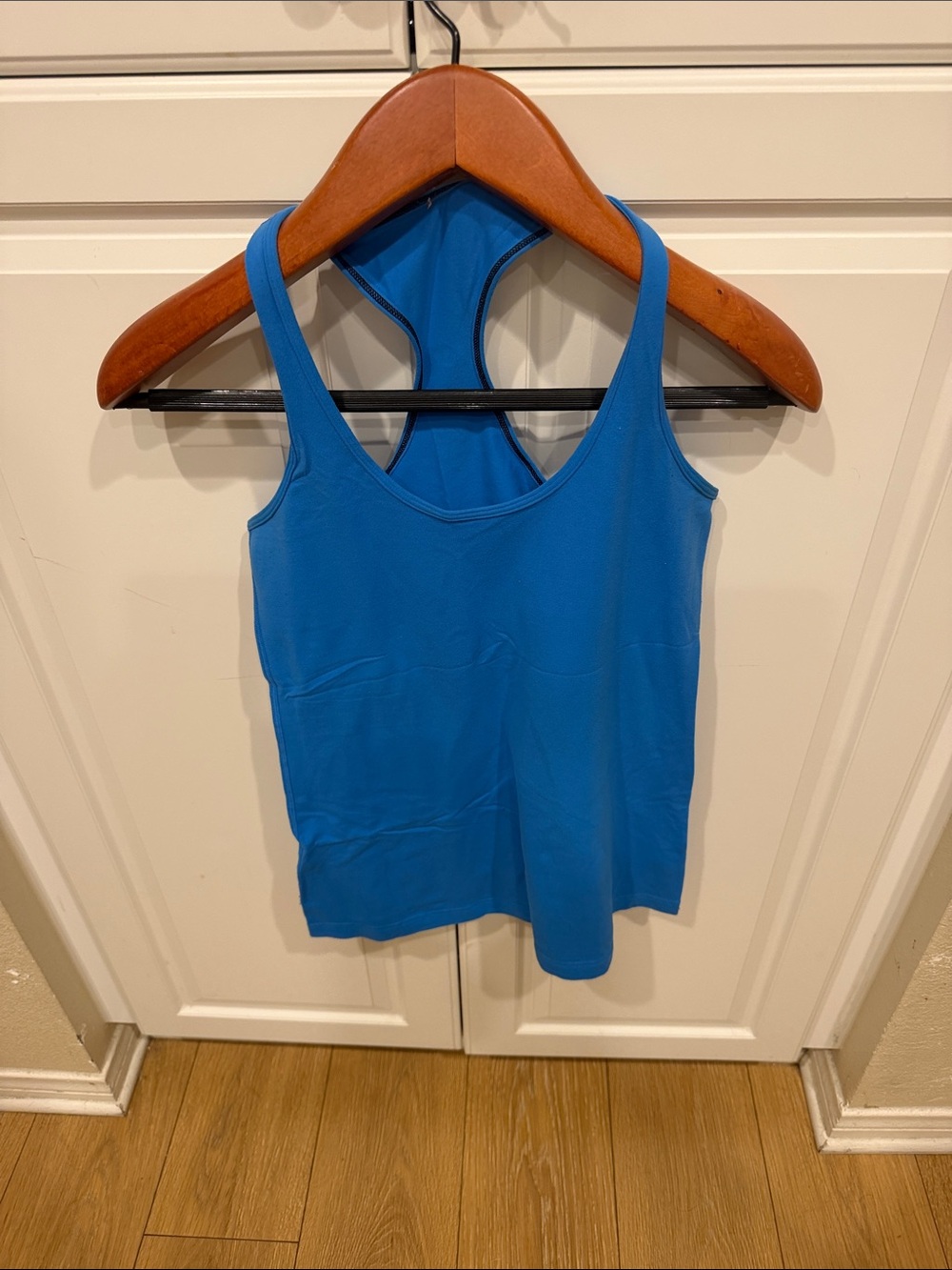 lululemon athletica Blue Racerback Tank Top